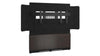 Forum&trade; Floor-to-Wall Mounted 66" (3 Bay) Display Stand for (1) 81" 21:9 Ultra-Wide Display Dark Finish