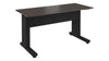 Forum&trade; Rectangle Table for 2 People 30" Seated Height Asian Night Table Top with Dark Table Base