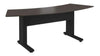 Forum&trade; Arc Table for 3 People 30" Seated Height Asian Night Table Top with Dark Table Base
