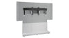 Forum&trade; Free-Standing 66" (3 Bay) Display Stand for (1) 90" to 100" Display Light Finish