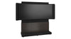 Forum&trade; Free-Standing 66" (3 Bay) Display Stand for (1) 81" 21:9 Ultra-Wide Display Dark Finish