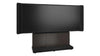Forum&trade; Free-Standing 66" (3 Bay) Display Stand for (1) 105" 21:9 Ultra-Wide Display Dark Finish