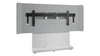 Forum&trade; Free-Standing 66" (3 Bay) Display Stand for (1) 105" 21:9 Ultra-Wide Display Light Finish