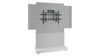 Forum&trade; Free-Standing 48" (2-Bay) Display Stand for (1) 42" - 55" Display Light Finish