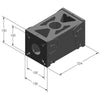 Dual Back-To-Back Screen Mount