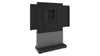 DISPLAY STAND FREESTANDING SINGLE DISPLAY LARGE 55-65IN BLACK