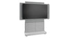 DISPLAY STAND FREESTANDING SINGLE DISPLAY LARGE 55-65IN WHITE
