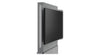 DISPLAY STAND FLOOR-WALL BASE MEDIUM WHI