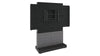 DISPLAY STAND FLOOR-WALL BASE XLARGE BLK