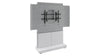DISPLAY STAND FLOOR-WALL BASE XLARGE WHI