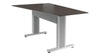 Forum&trade; 90" Angle Table for 5 to 7 People 38" Counter Height Asian Night Table Top with Light Table Base