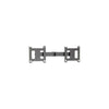 P-Series dual side-by-sidel display accessory 39.2" - 58.8" Maximum weight 28.3Kg - Black