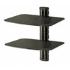 Dual AV Wall Shelf with Glass