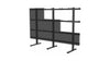 SEAMLESS Connect Universal dvLED Stand for 27" Displays up to 610mm Wide in a 6x6 Configuration.
