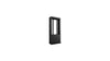 43" Floor Standing Totem/Portrait Kiosk Back to Back BLACK