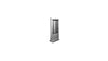 46" SINGLE Floor Standing Totem/Portrait Kiosk Silver