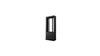 Back to Back Kiosk 49" Black