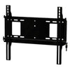 Flat-to-wall security locking mount 32" - 60" Maximum weight 68Kg - Black Includes security padlock