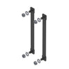Pair of sliding screen clamps for use with PMVTROLLEYXL &amp; PMVSTAND