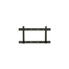 Heavy duty custom fixed wall mount for large flat panel TVs plasma and LCD screens larger than 37" max weight 226.8kg - Black