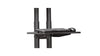 Accessory Media Shelf for Use With TruVue trolley TRVT561 Black