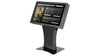 Single Kiosk 50" Black