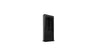 40" Single Floor Standing Totem/Portrait Kiosk Black