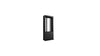 42" Floor Standing Totem/Portrait Kiosk Back to Back BLACK
