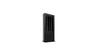 43" Single Floor Standing Totem/Portrait Kiosk Black