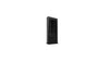 47" Single Floor Standing Totem/Portrait Kiosk Black