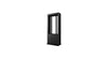 Back to Back Kiosk 48" Black