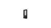 49" Floor Standing Totem/Portrait Kiosk Back to Back Black
