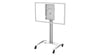 Mobile Cart with Rotational Interface for the 55" (WM55H WM55R WM55B) and 65" (WM65R WM65B) Samsung Flip 2