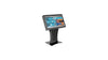 Single Kiosk 42" Black