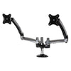 Dual Monitor Desktop Arm Mount - Clamp Fixing