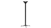 Ceiling Mount w/1M (39") Black Pole