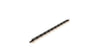 12.4mm Deep Black 1/2U Cable Lacing Bar