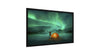 100" HomeScreen Deluxe Fixed Frame Screen 124x220 Matte White (16:9)