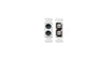 Dual XLR 3-pin Male Jacks on Decora&reg; Wall Plate - 7 Year Warranty