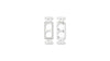 Double plate for standard and specialty connectors 7 Year Warranty