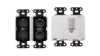 Bi-Directional Mic/Line Dante Interface 2 x 2 w/PoE - 2 XLR In 2 XLR Out - Black 7 Year Warranty