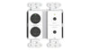 Wall-Mounted Bi-Directional Mic/Line Dante Interface 4 x 4 7 Year Warranty