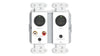 Wall-Mounted Bi-Directional Mic/Line Dante Interface 4 x 4 7 Year Warranty