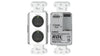 Wall-Mounted Bi-Directional Mic/Line Dante Interface 2x2 - White - 7 Year Warranty