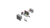 STICK-ON Series Mounting Rack - 7 Modules max 7 Year Warranty