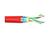 Securi-Flex SFX/C5-FTP-FIRE-LSZH-RED-100 Fire Resistant CAT5e LSZH Red 100m