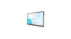86" Black Interactive Display\s4K 400 cd/m2 12/7 Operation 3x HDMI 5 USB