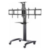 SmartMount Flat Panel Video Conferencing TV Trolley for two 40" to 65" Displays