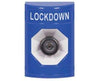 STI International SS2403LD-EN Stopper Station  Blue  Key to Activate  Lockdown Label