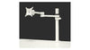 Stream Single Desk Mount Height Adjustable